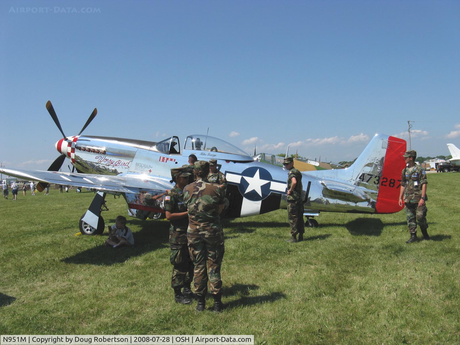 N951M, 1944 North American P-51D Mustang C/N 122-39746 (44-73287N), 1944 North American/Aero Classics P-51D MUSTANG 'Worry Bird', Rolls Royce V-1650-7 1,490 Hp, Limited class
