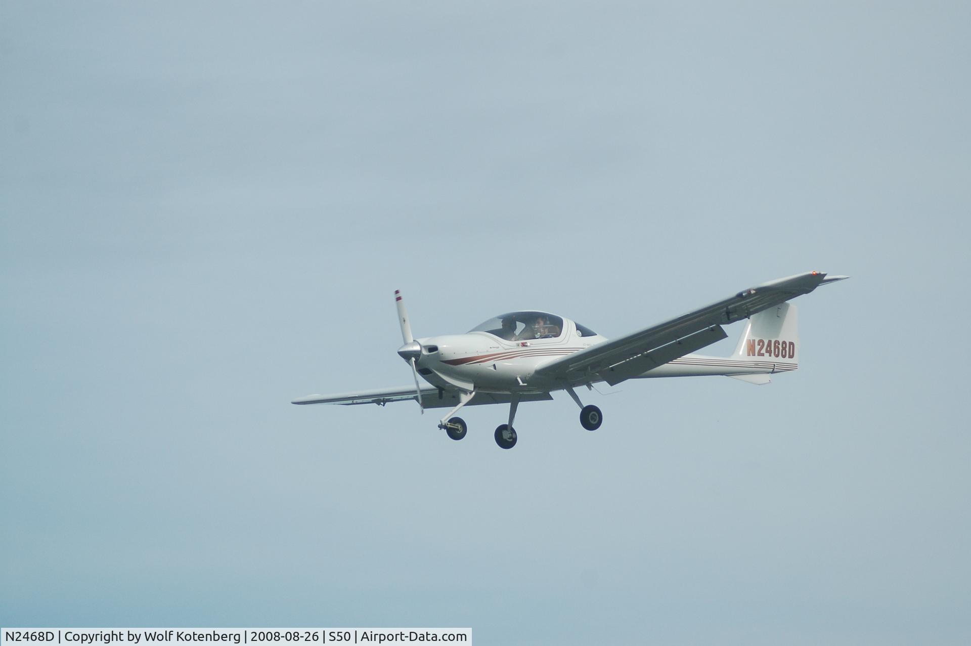 N2468D, 2005 Diamond DA-20C-1 Eclipse C/N C0315, final
