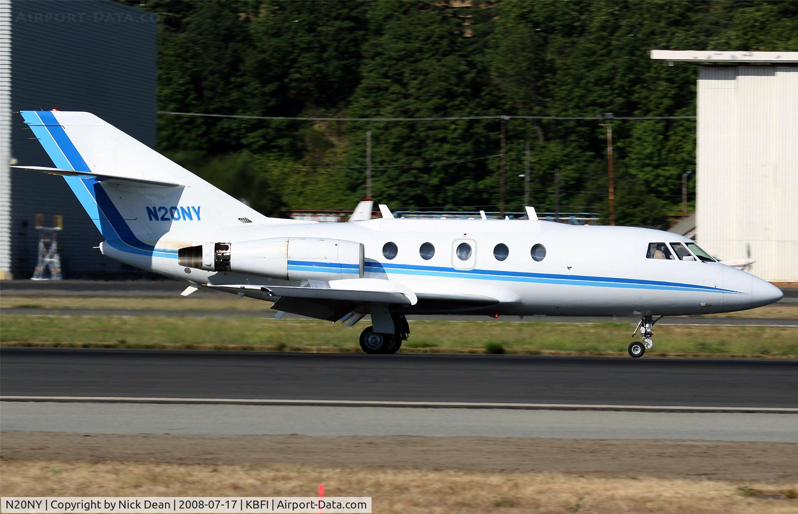 N20NY, 1966 Dassault Falcon (Mystere) 20C C/N 61, Nice visitor