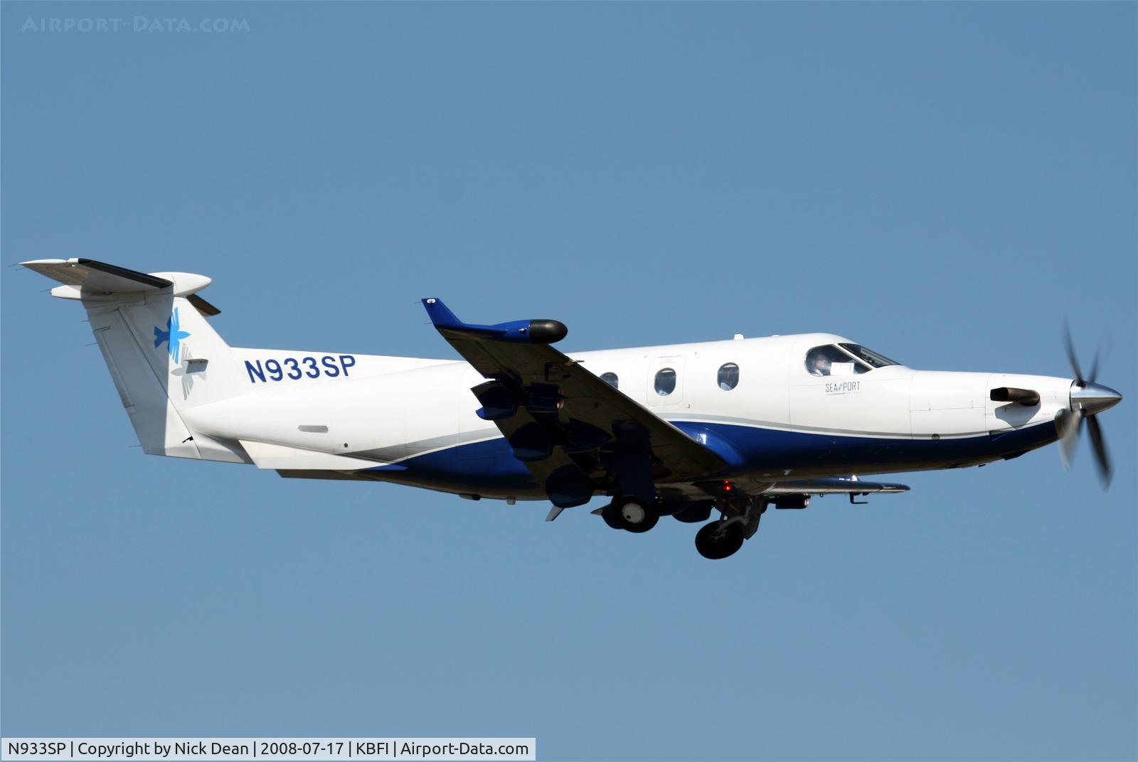 N933SP, 1998 Pilatus PC-12/45 C/N 240, Based