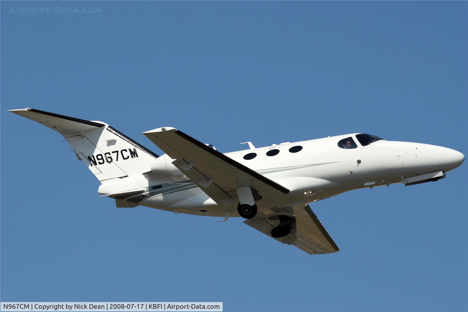 N967CM, 2008 Cessna 510 Citation Mustang Citation Mustang C/N 510-0067, Visitor