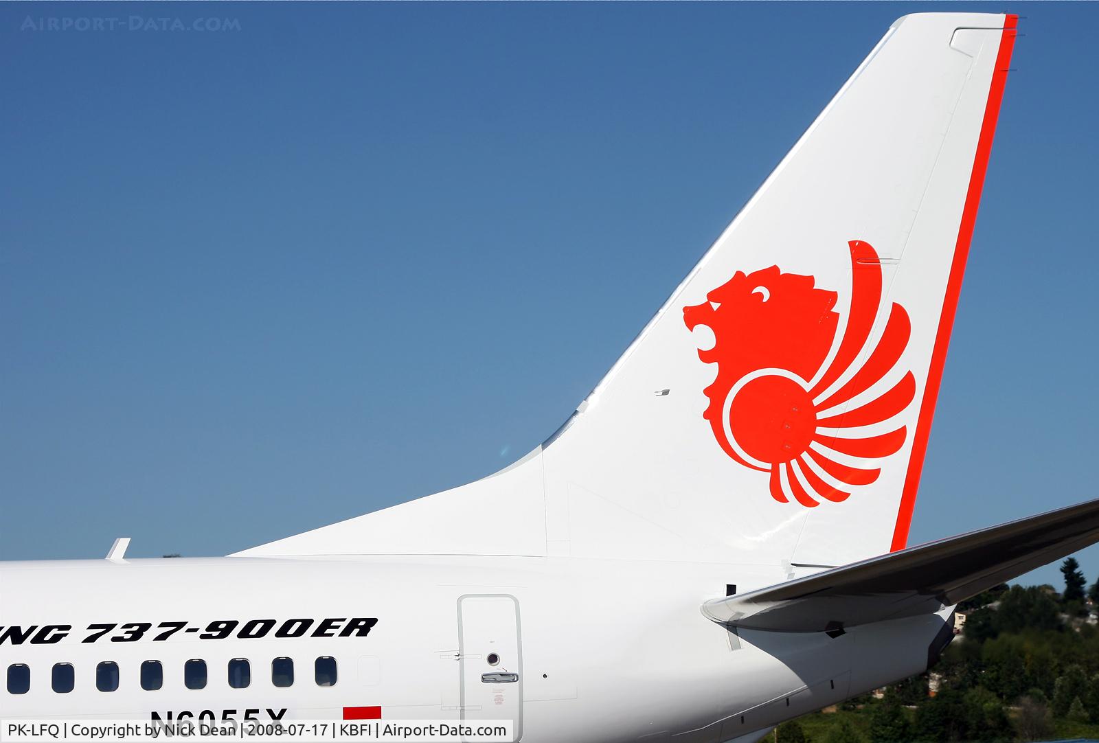 PK-LFQ, 2008 Boeing 9GP C/N 35718/2670, Another one for Lion Air