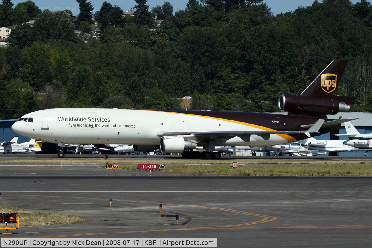 N290UP, 1992 McDonnell Douglas MD-11F C/N 48456, More UPS