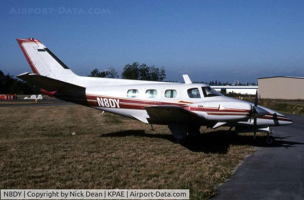 N8DY, 1969 Beech 60 C/N P-41, At our place to get a VG kit installed