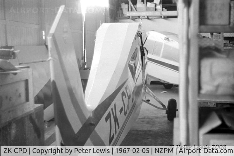 ZK-CPD, Champion 7ECA Citabria C/N 7ECA-329, Airspares (NZ) Ltd., Palmerston North