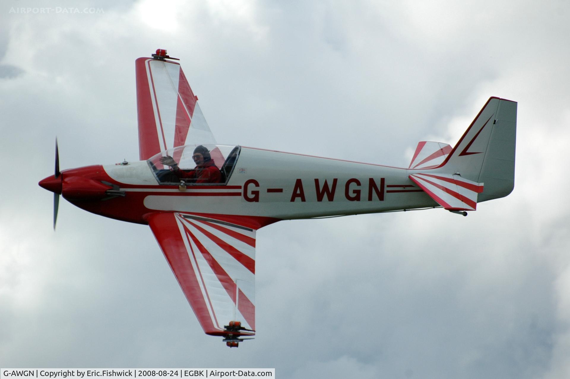 G-AWGN, 1968 Sportavia-Putzer Fournier RF-4D C/N 4084, 4. G-AWGN at Sywell Airshow 24 Aug 2008