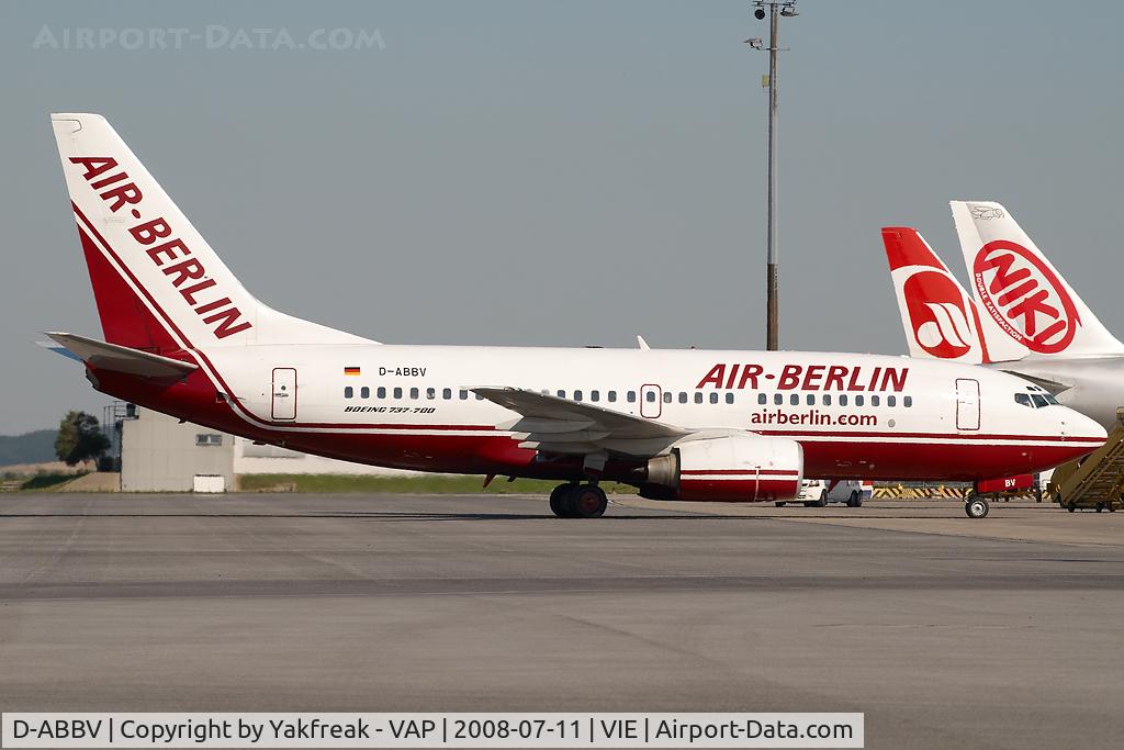D-ABBV, 2001 Boeing 737-7Q8 C/N 30629, Air Berlin Boeing 737-700