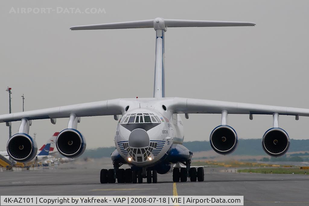 4K-AZ101, 1997 Ilyushin Il-76TD-90VD C/N 1063420716, Silkway Iljuschin 76