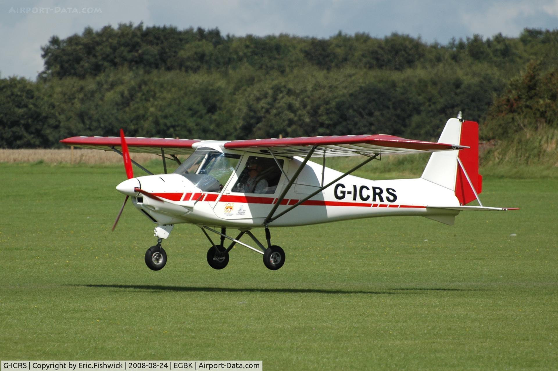 G-ICRS, 2002 Comco Ikarus C42 FB UK C/N PFA 322-13873, 3. G-ICRS at Sywell Airshow 24 Aug 2008