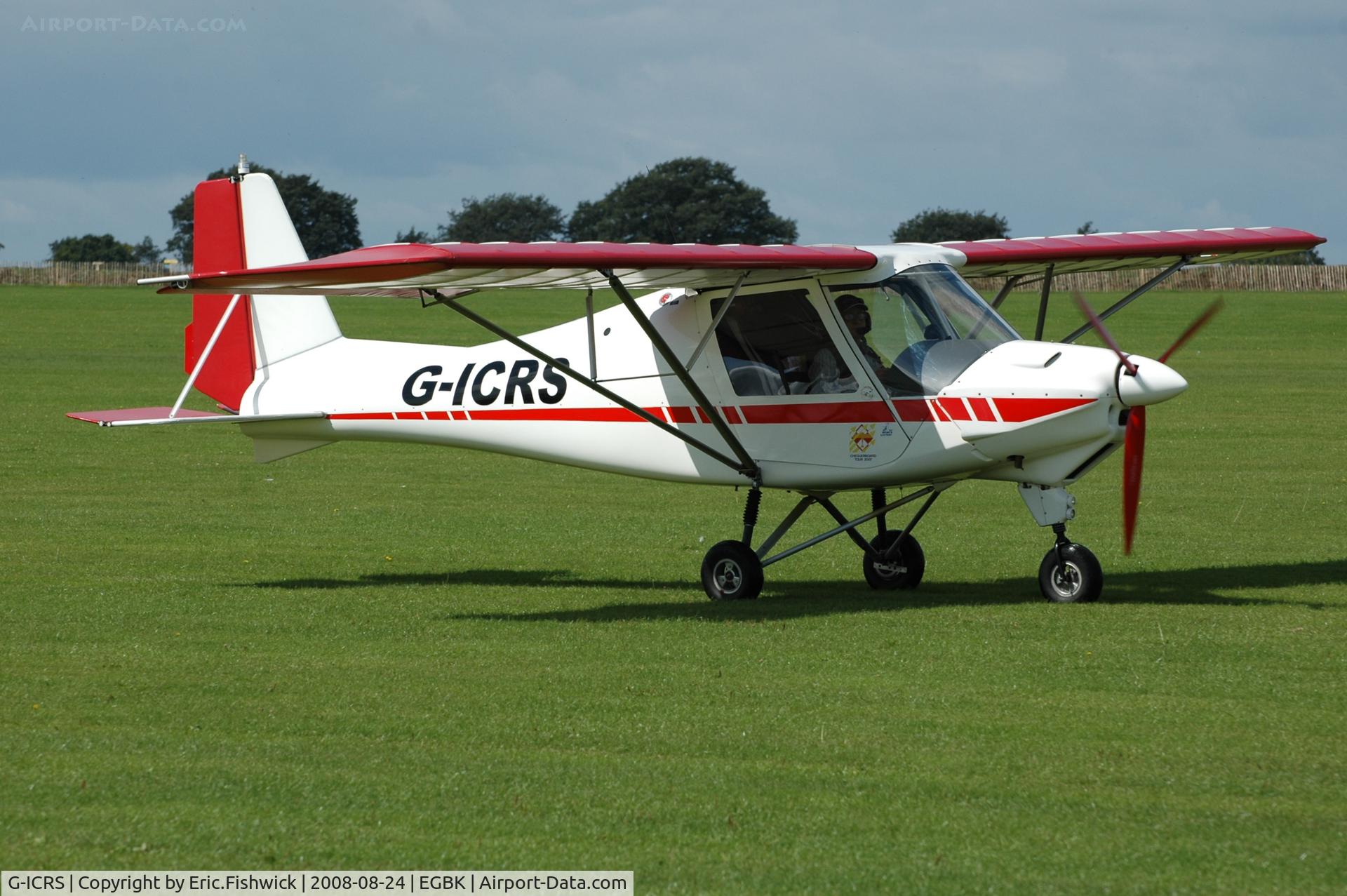 G-ICRS, 2002 Comco Ikarus C42 FB UK C/N PFA 322-13873, 3. G-ICRS at Sywell Airshow 24 Aug 2008
