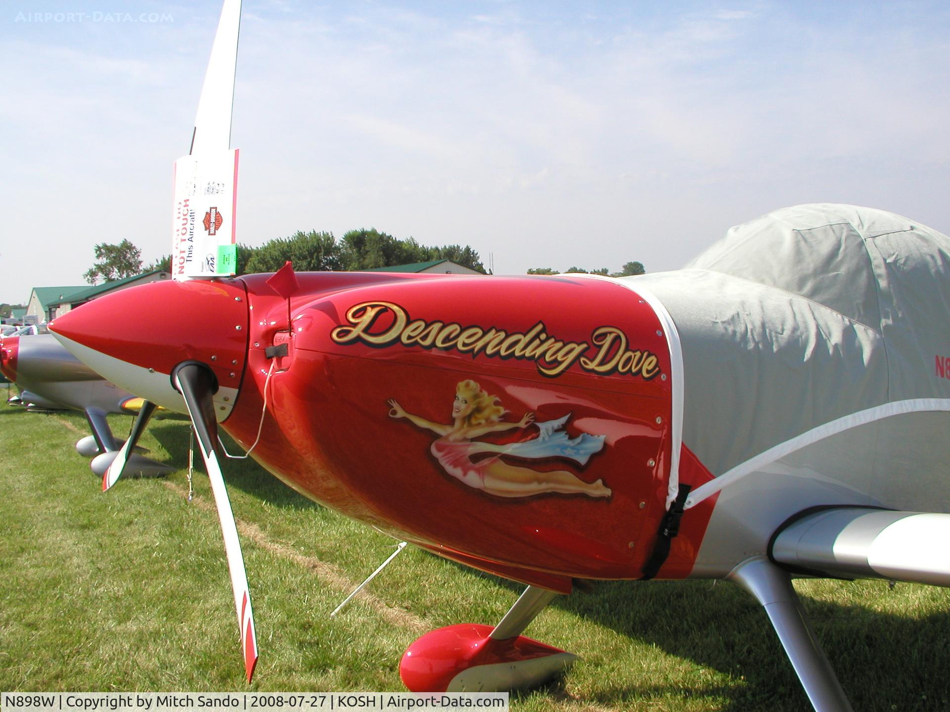 N898W, 2007 Vans RV-8 C/N 80792, EAA AirVenture 2008.