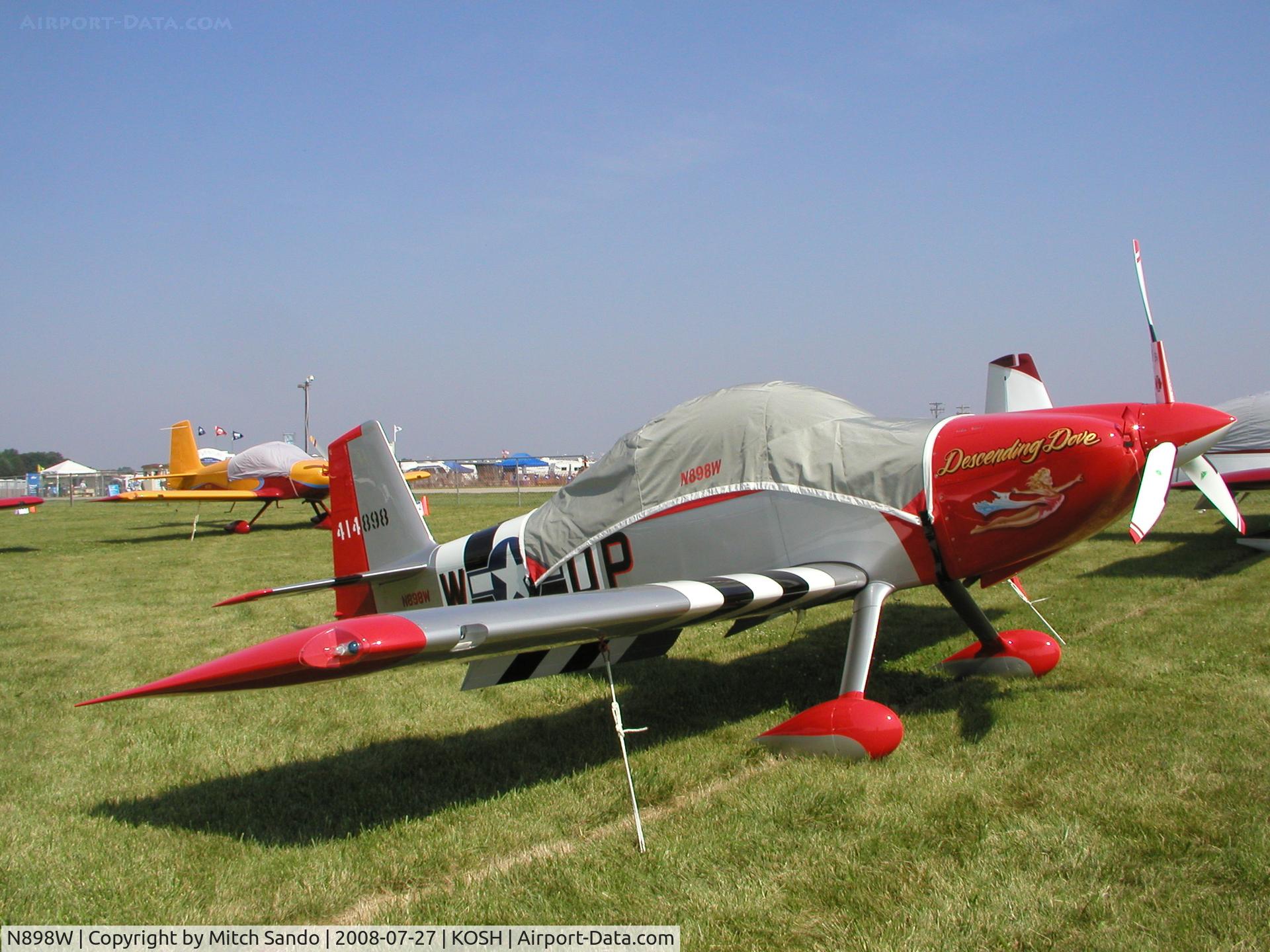 N898W, 2007 Vans RV-8 C/N 80792, EAA AirVenture 2008.
