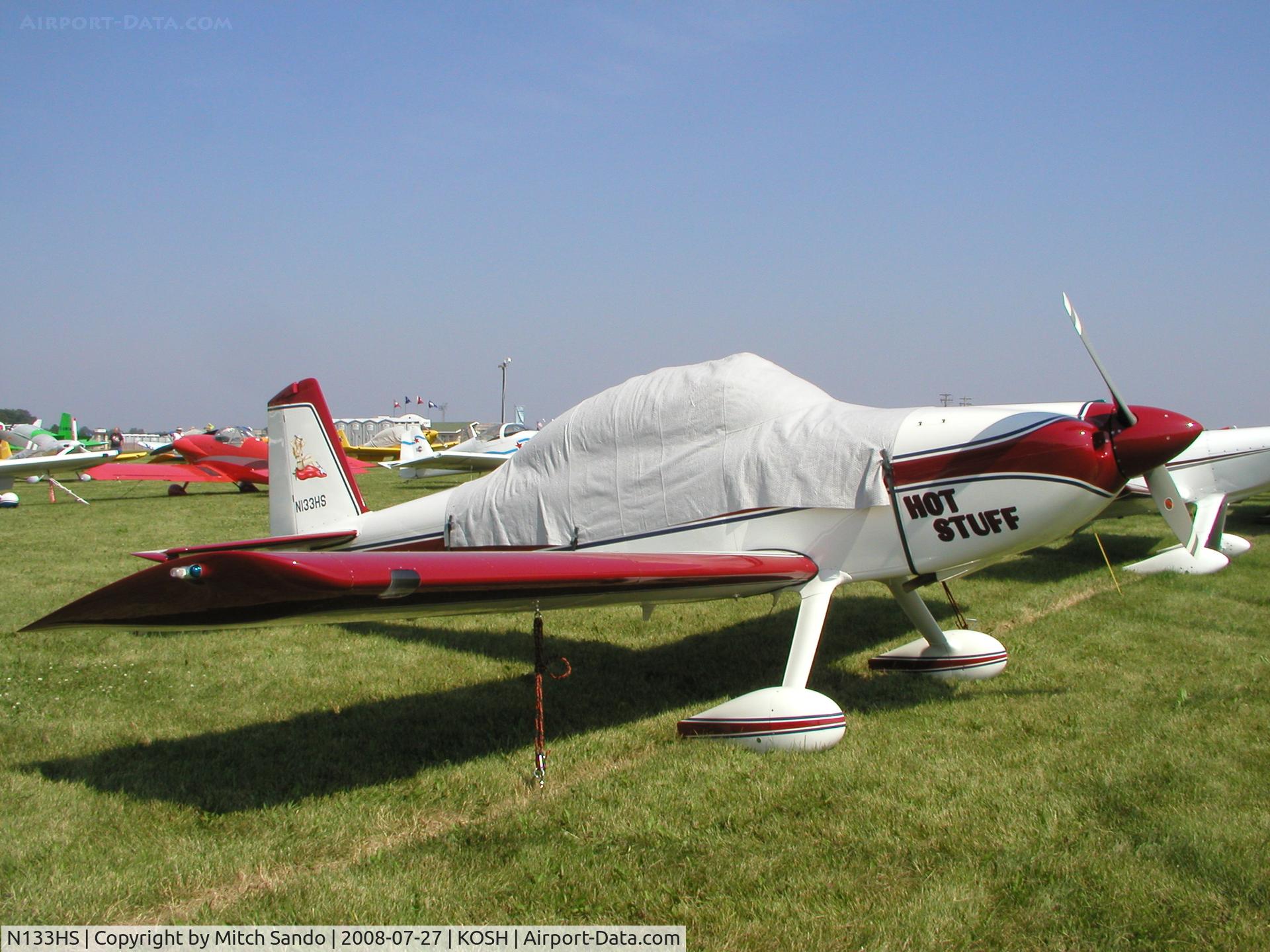 N133HS, 2000 Vans RV-8 C/N 80133, EAA AirVenture 2008.