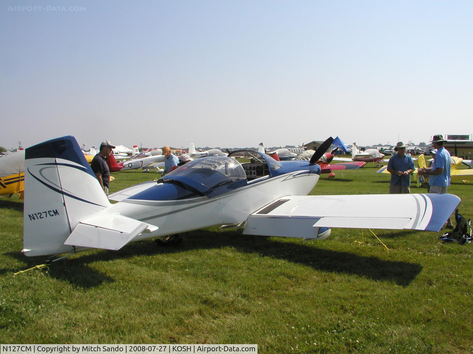 N127CM, 2006 Vans RV-7 C/N 70293, EAA AirVenture 2008.