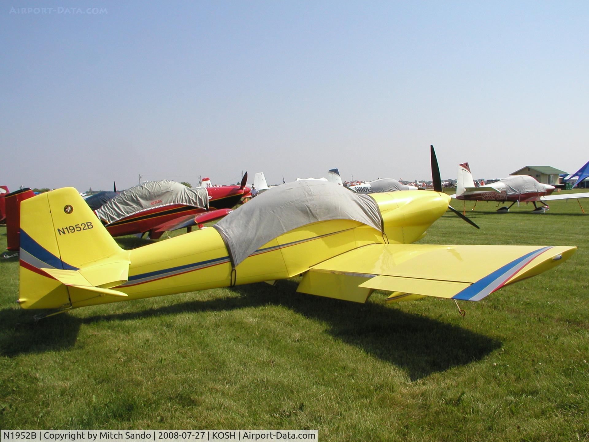 N1952B, 1995 Vans RV-4 C/N 1771, EAA AirVenture 2008.