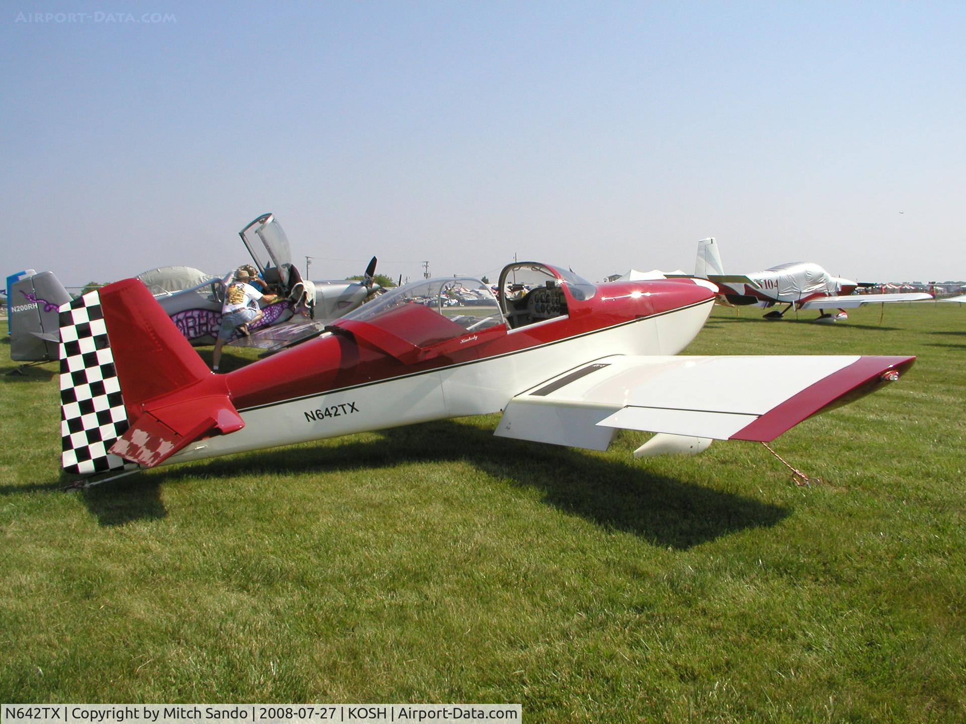 N642TX, 2003 Vans RV-6 C/N 25059, EAA AirVenture 2008.