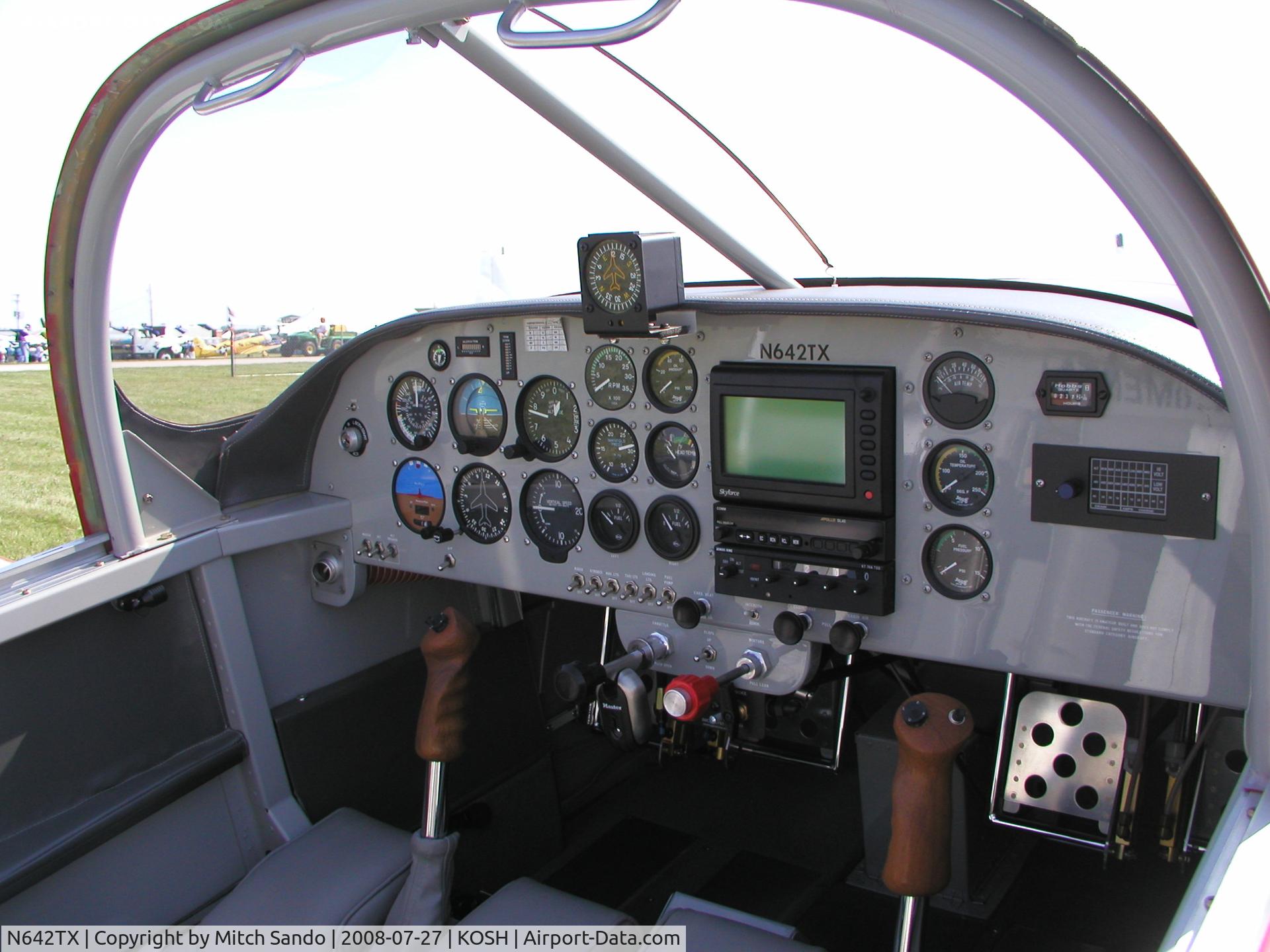 N642TX, 2003 Vans RV-6 C/N 25059, EAA AirVenture 2008.