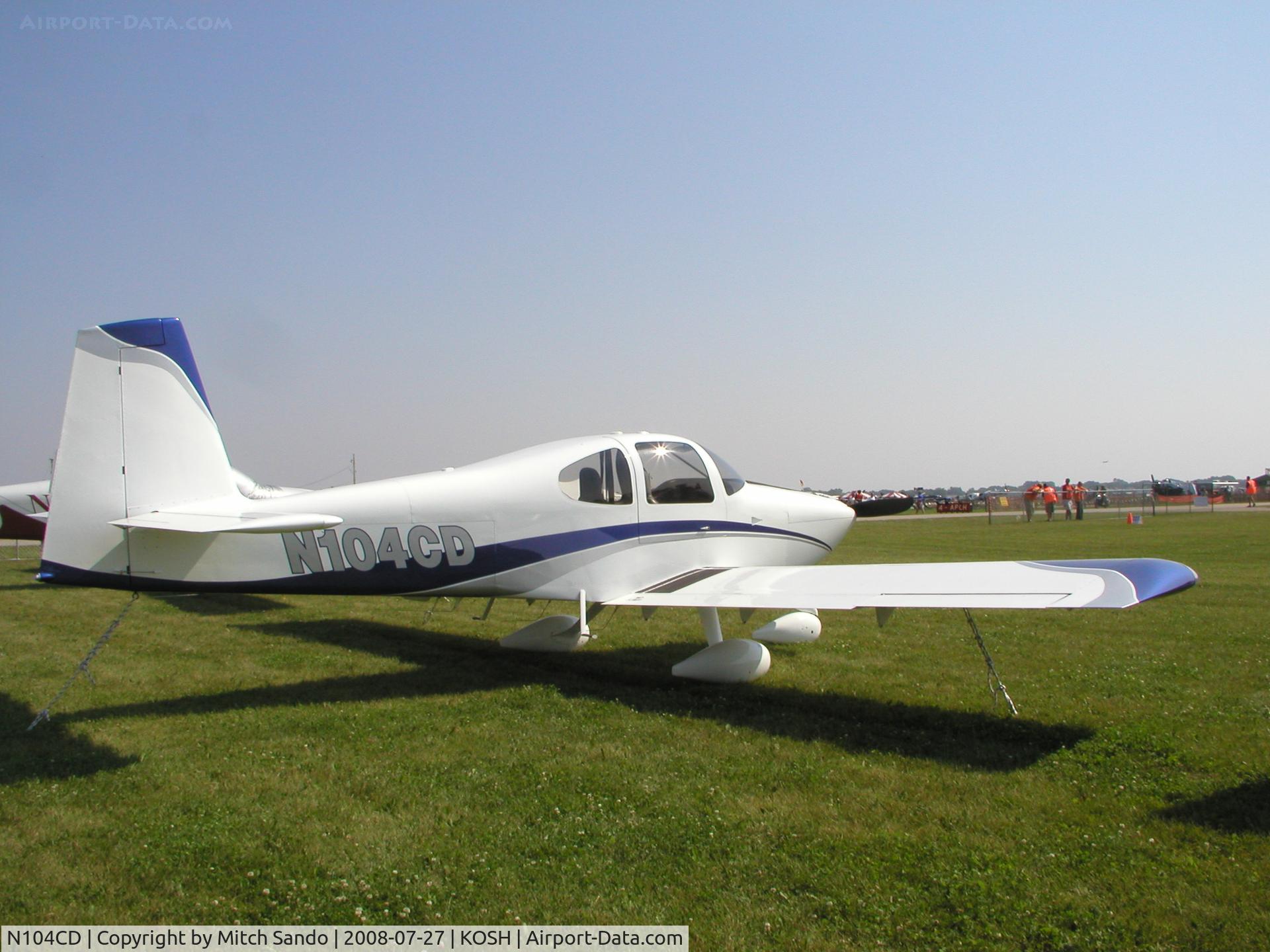 N104CD, 2006 Vans RV-10 C/N 40170, EAA AirVenture 2008.