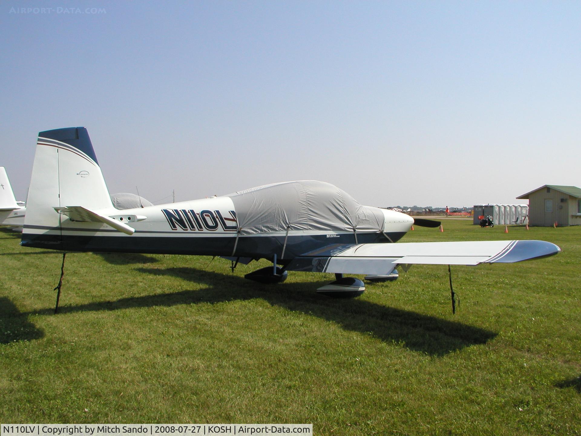 N110LV, 2005 Vans RV-10 C/N 40193, EAA AirVenture 2008.