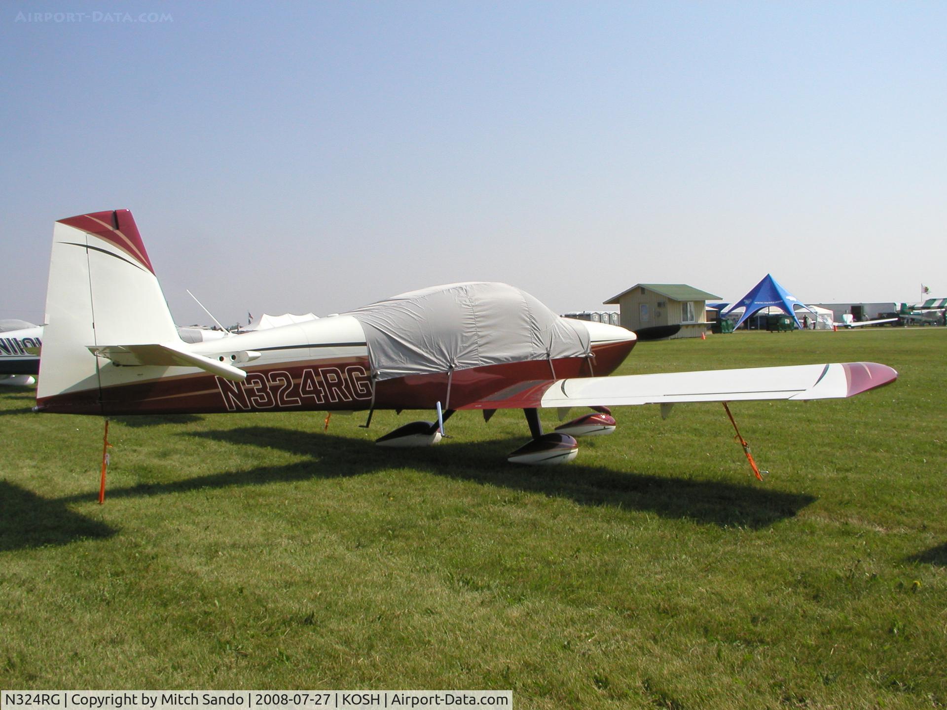 N324RG, 2007 Vans RV-10 C/N 40063, EAA AirVenture 2008.