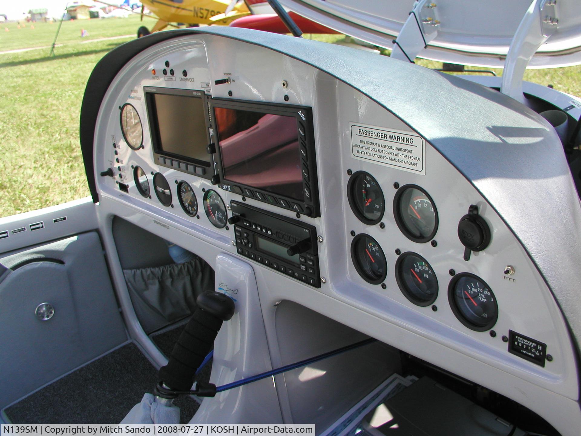 N139SM, 2007 Airmax SeaMax M-22 C/N 41LSA, EAA AirVenture 2008.