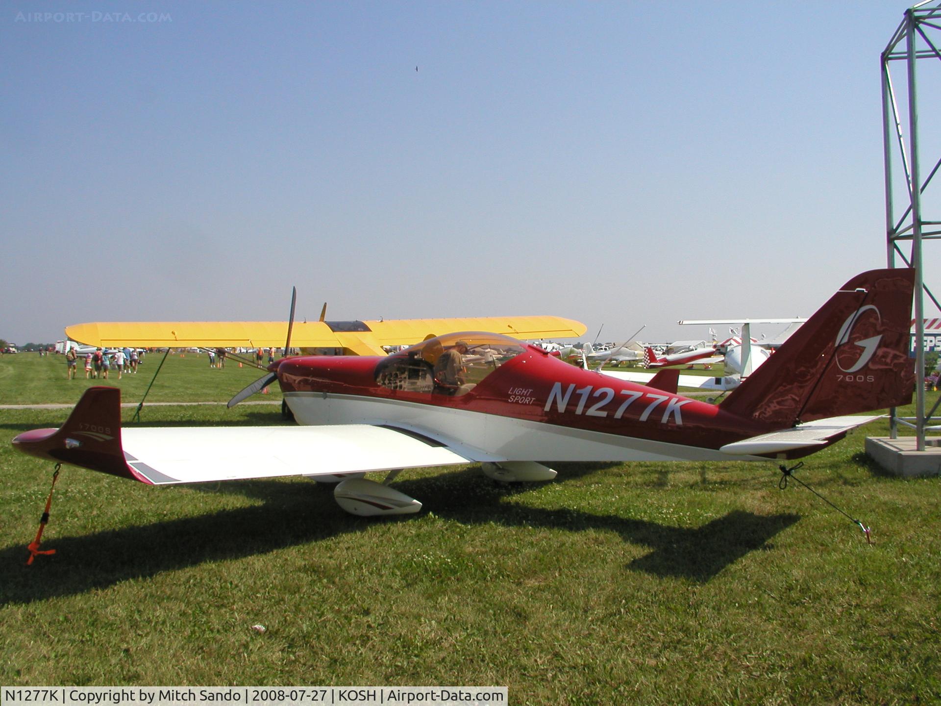N1277K, 2008 Aero AT-4 LSA C/N AT4-015, EAA AirVenture 2008.