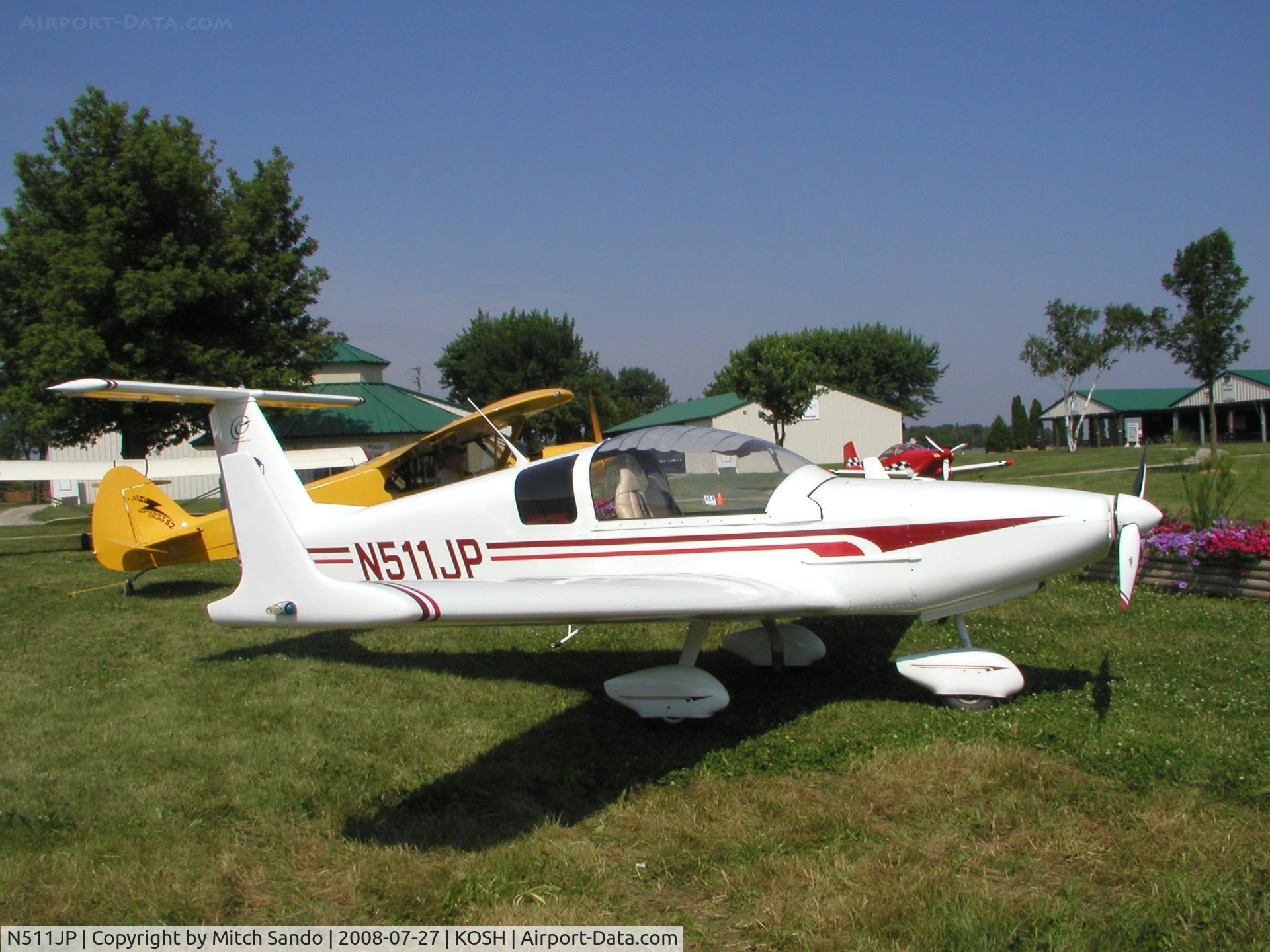 N511JP, 2005 Dova DV-1 Skylark C/N 06/02, EAA AirVenture 2008.