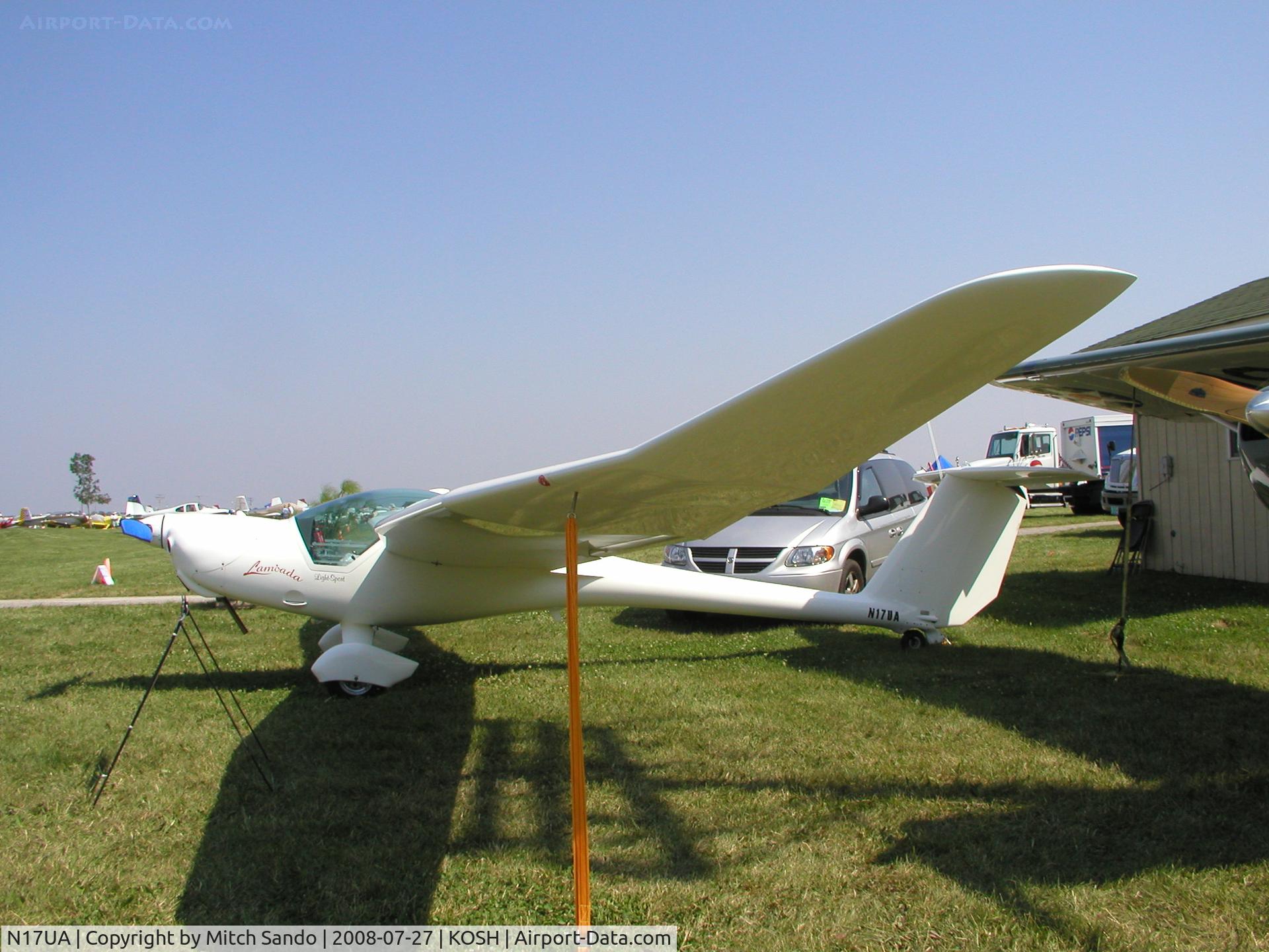 N17UA, 2008 Urban Air UFM-13 Lambada C/N 113/13, EAA AirVenture 2008.