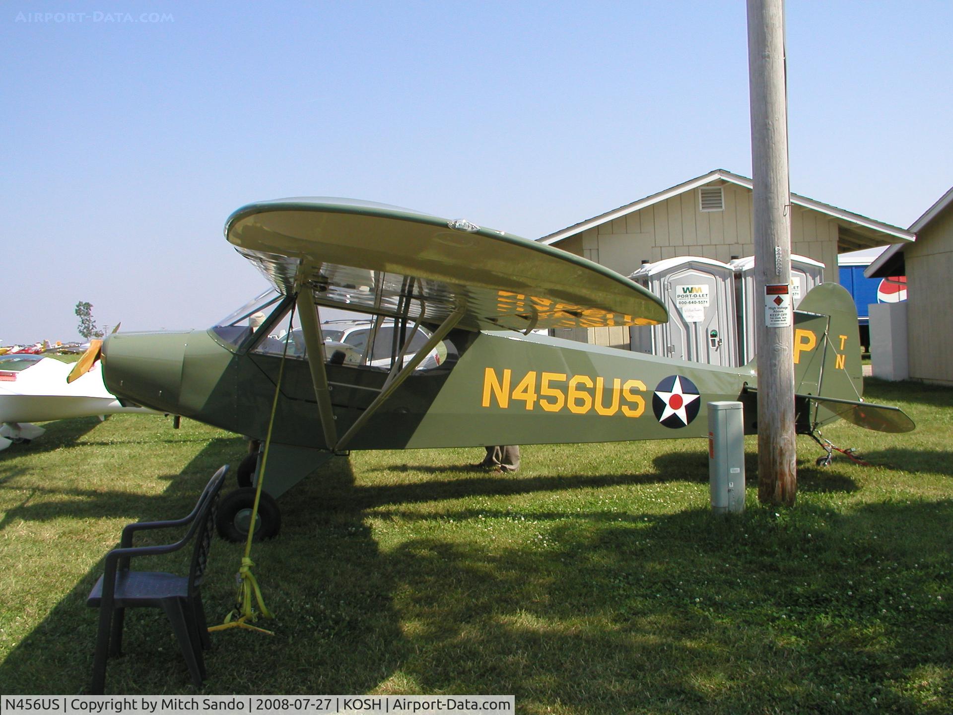 N456US, 2008 American Legend AL11 C/N AL-1136, EAA AirVenture 2008.