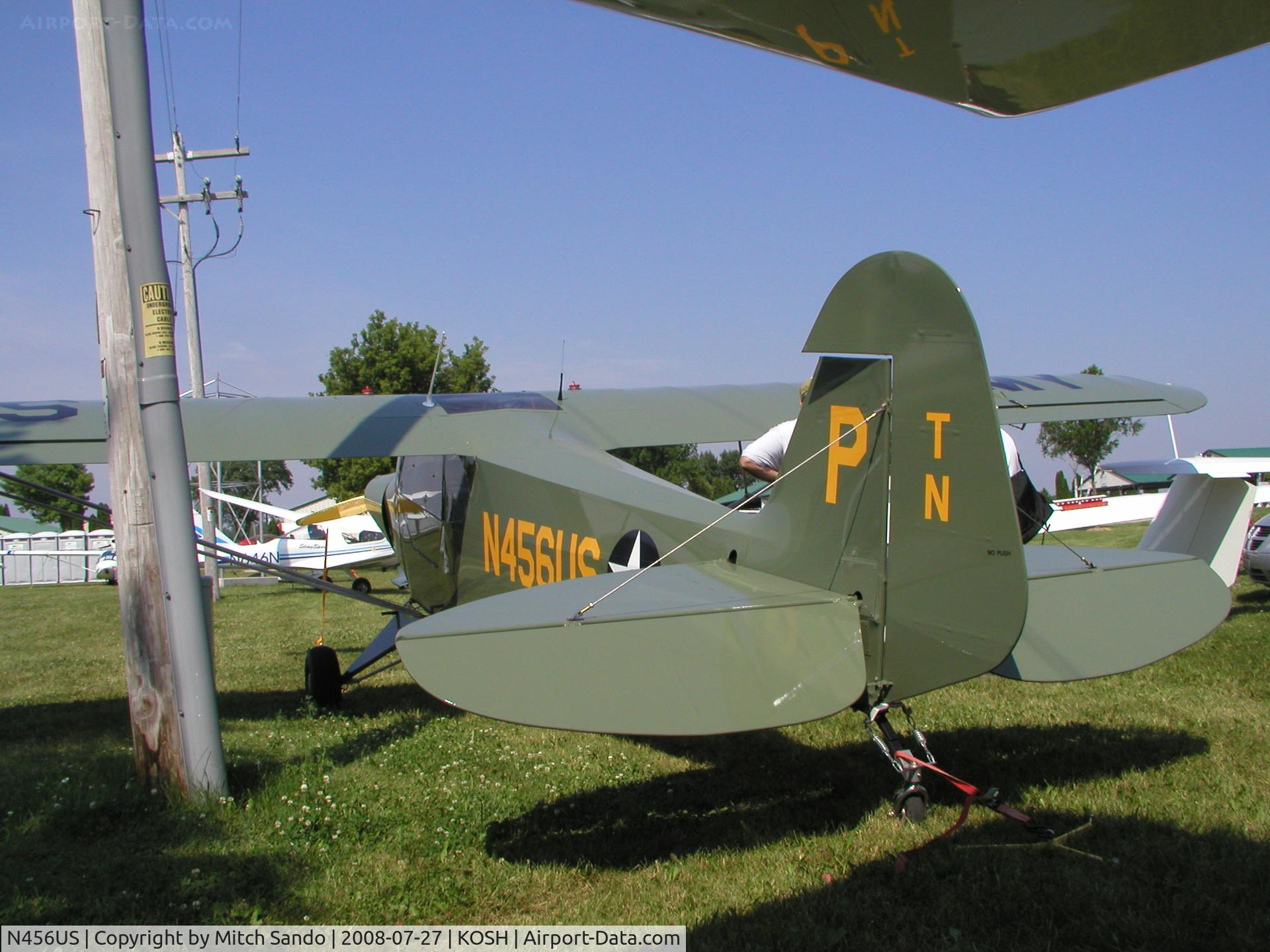 N456US, 2008 American Legend AL11 C/N AL-1136, EAA AirVenture 2008.
