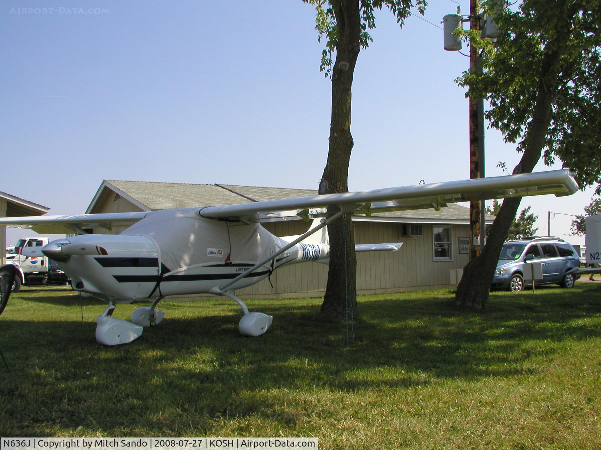 N636J, 2008 Jabiru J250-SP C/N 521, EAA AirVenture 2008.