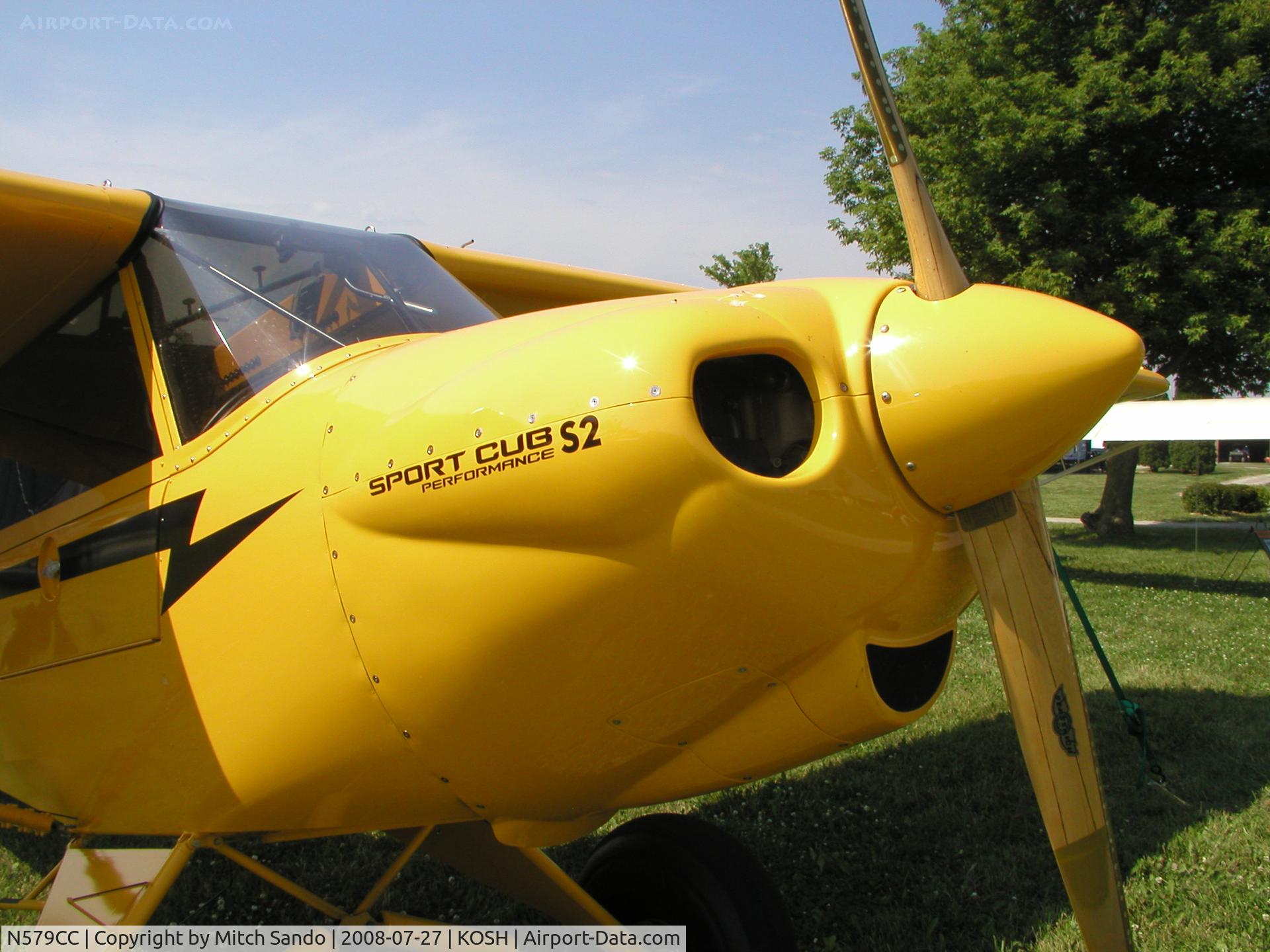 N579CC, 2007 Cub Crafters CC11-100 Sport Cub C/N CC11-00056, EAA AirVenture 2008.