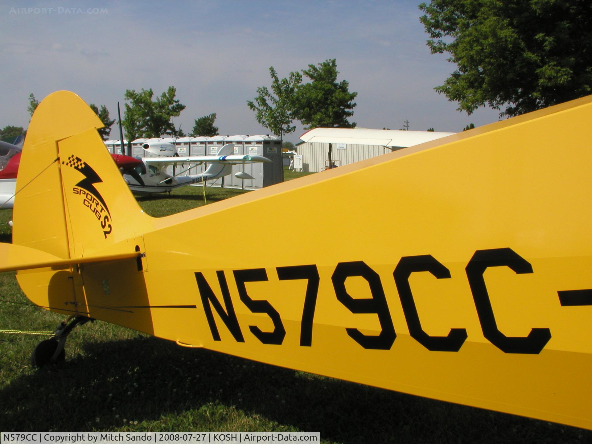 N579CC, 2007 Cub Crafters CC11-100 Sport Cub C/N CC11-00056, EAA AirVenture 2008.