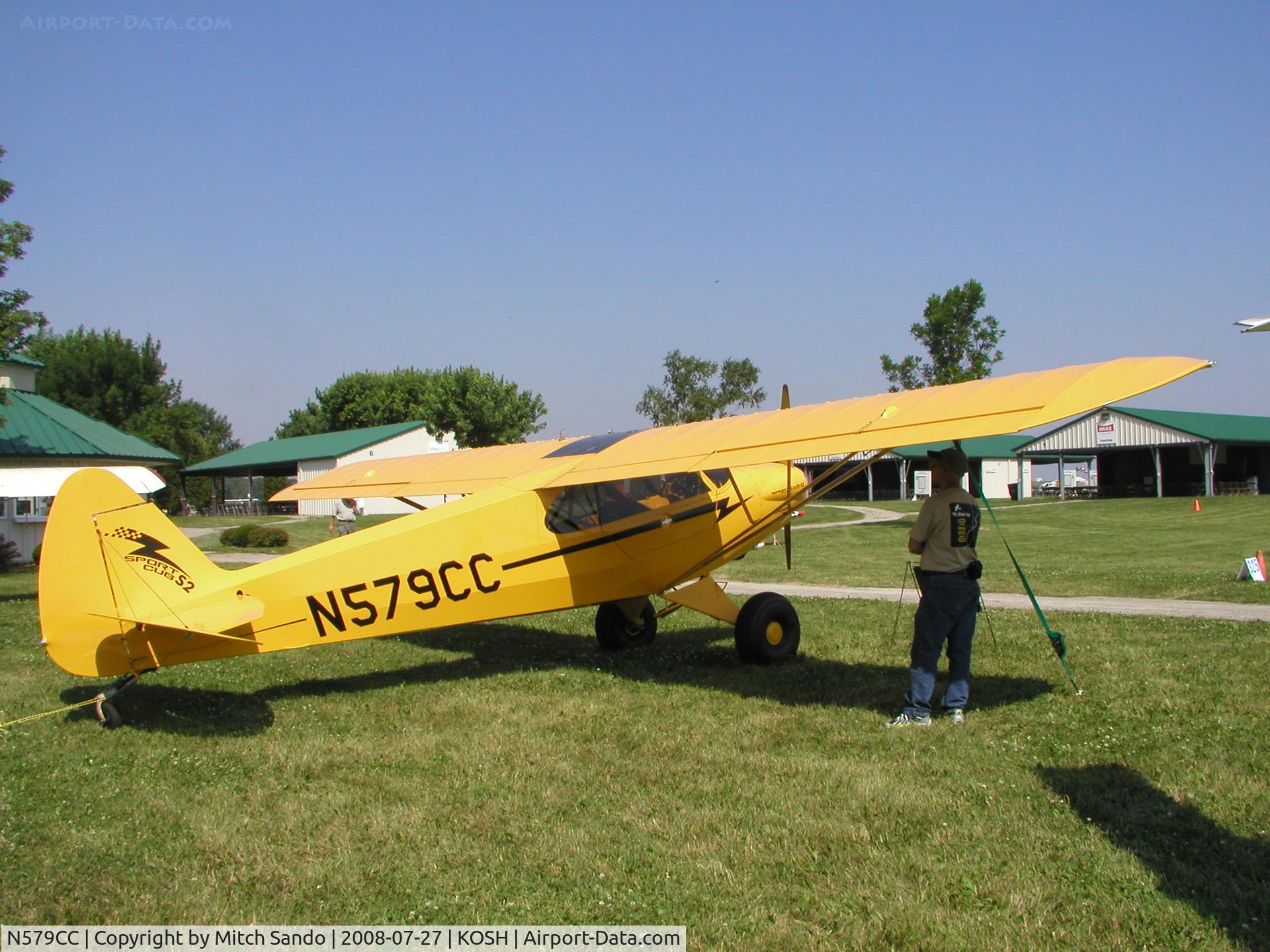 N579CC, 2007 Cub Crafters CC11-100 Sport Cub C/N CC11-00056, EAA AirVenture 2008.