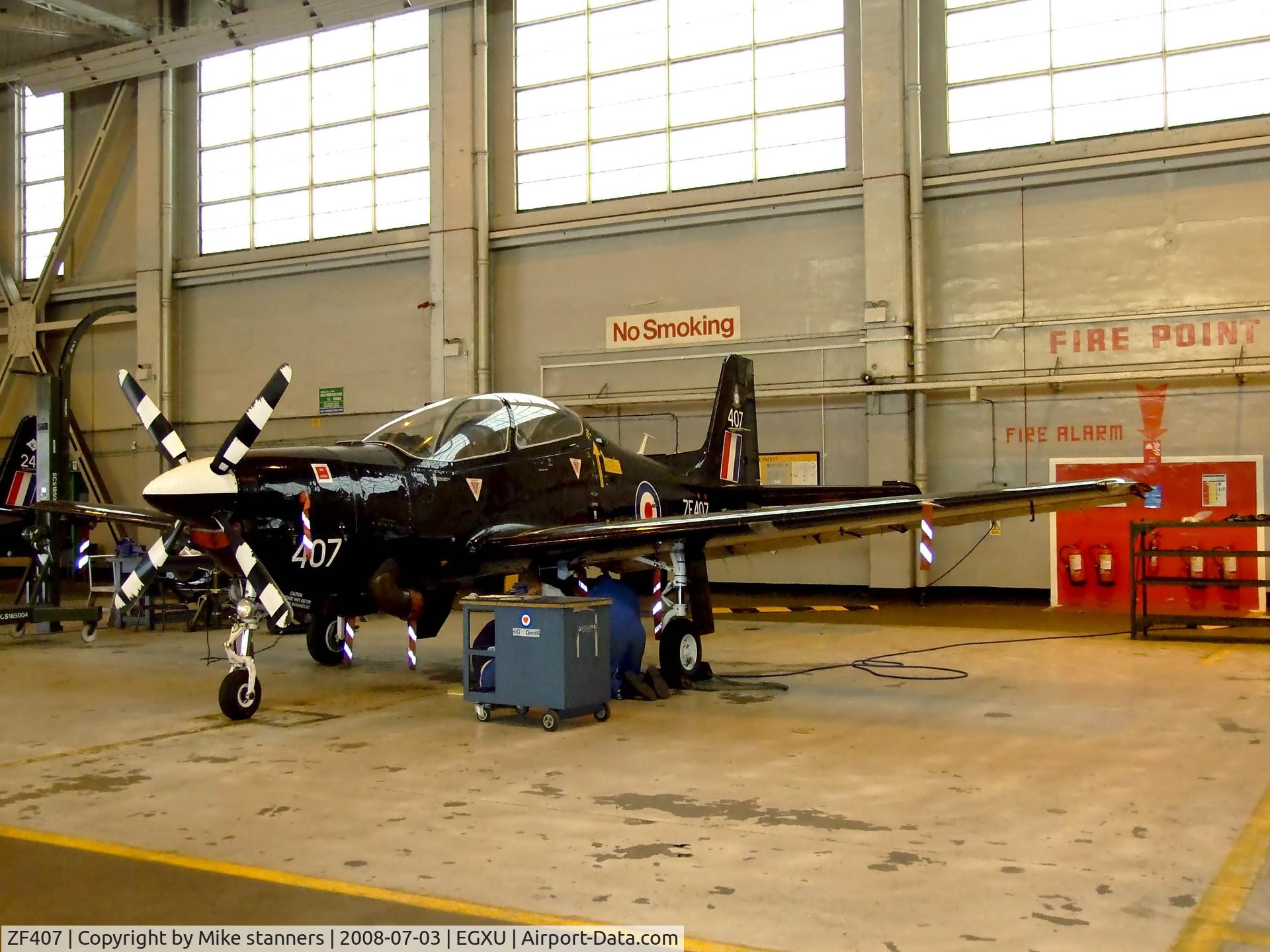 ZF407, 1992 Short S-312 Tucano T1 C/N S126/T97, Tucano T.1 from 1FTS,seen here at its home base
