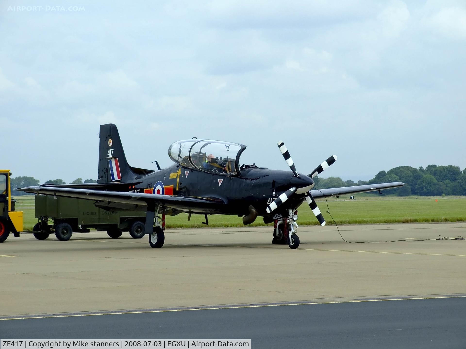 ZF417, 1992 Short S-312 Tucano T1 C/N S136/T107, Tucano T.1 from 207(R)Sqn/1FTS