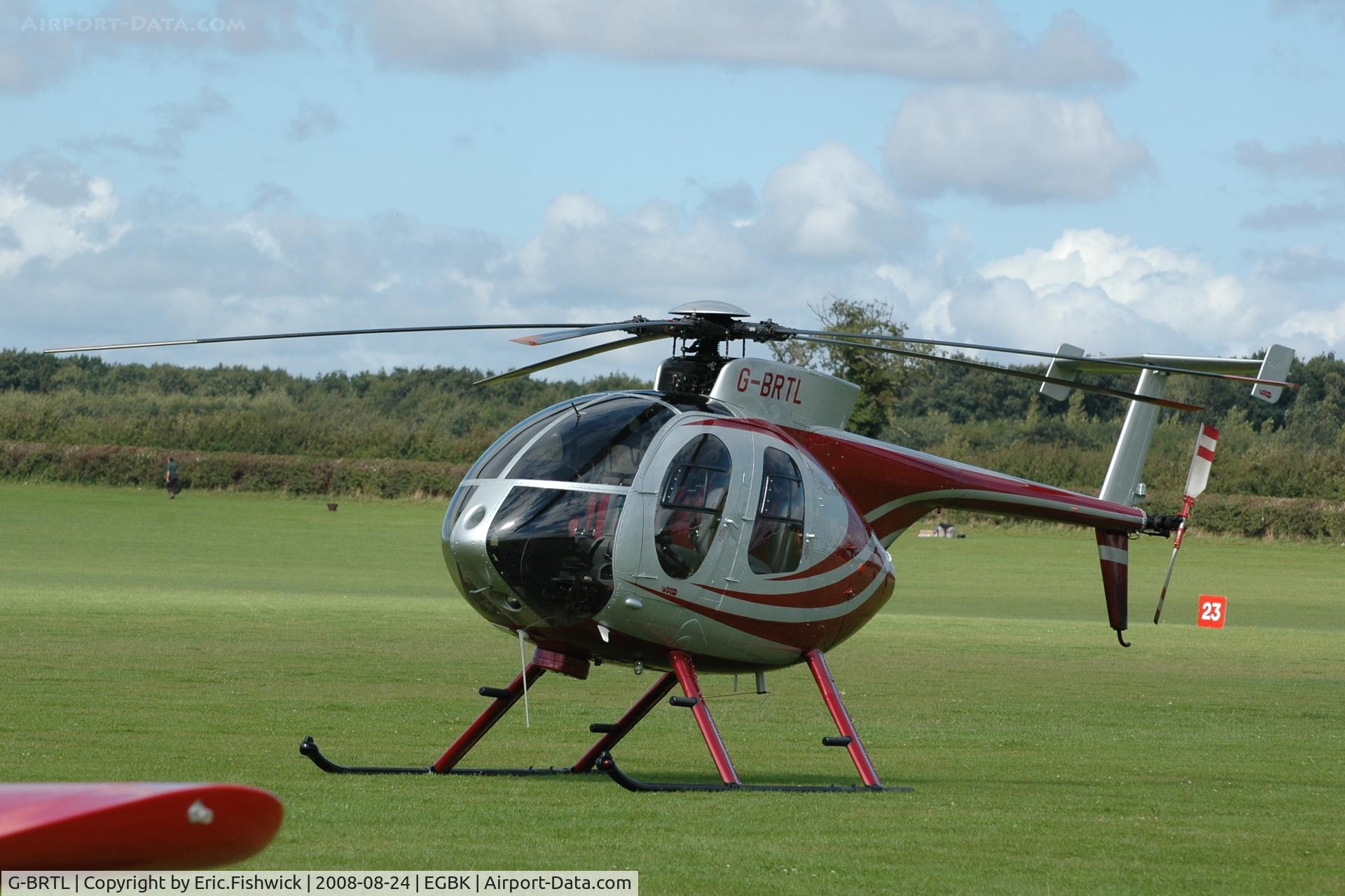 G-BRTL, 1989 McDonnell Douglas MD-500E (369E) C/N 0356E, 3. G-BRTL at the Sywell Airshow 24 Aug 2008