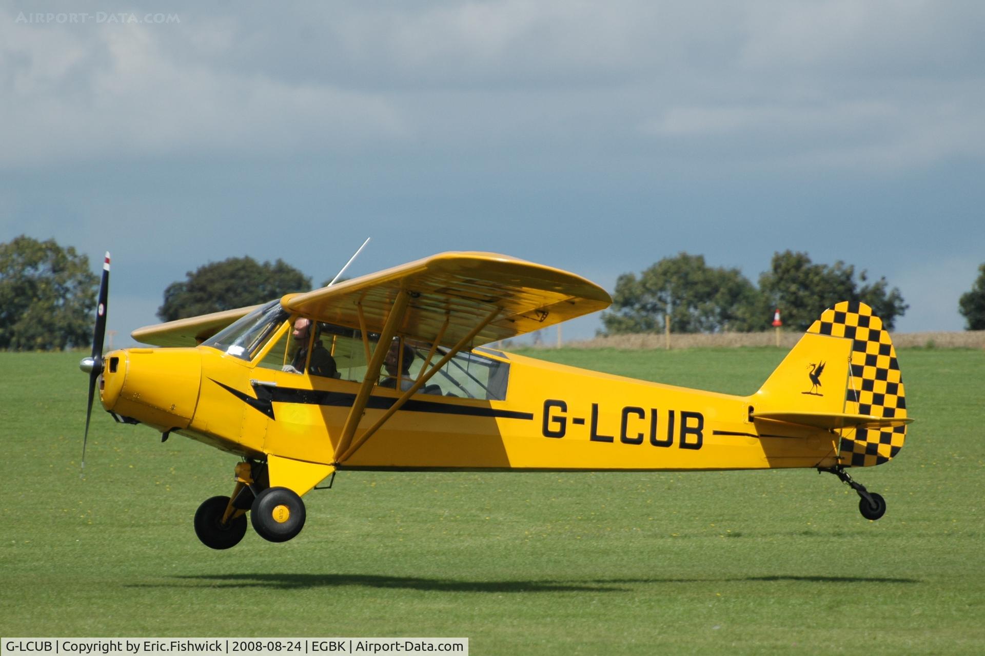 G-LCUB, 1959 Piper L-18C Super Cub (PA-18-95) C/N 18-1631, 1. G-LCUB at the Sywell Airshow 24 Aug 2008