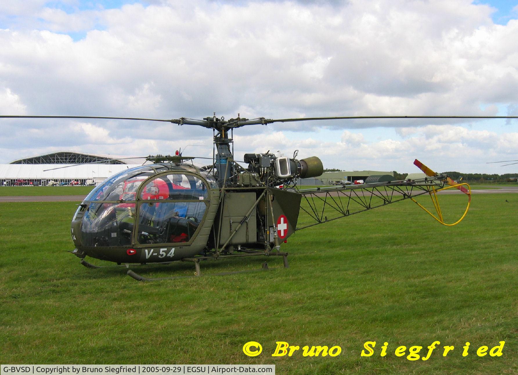 G-BVSD, 1964 Sud SE-3130 Alouette II C/N 1897, Duxford Helitech