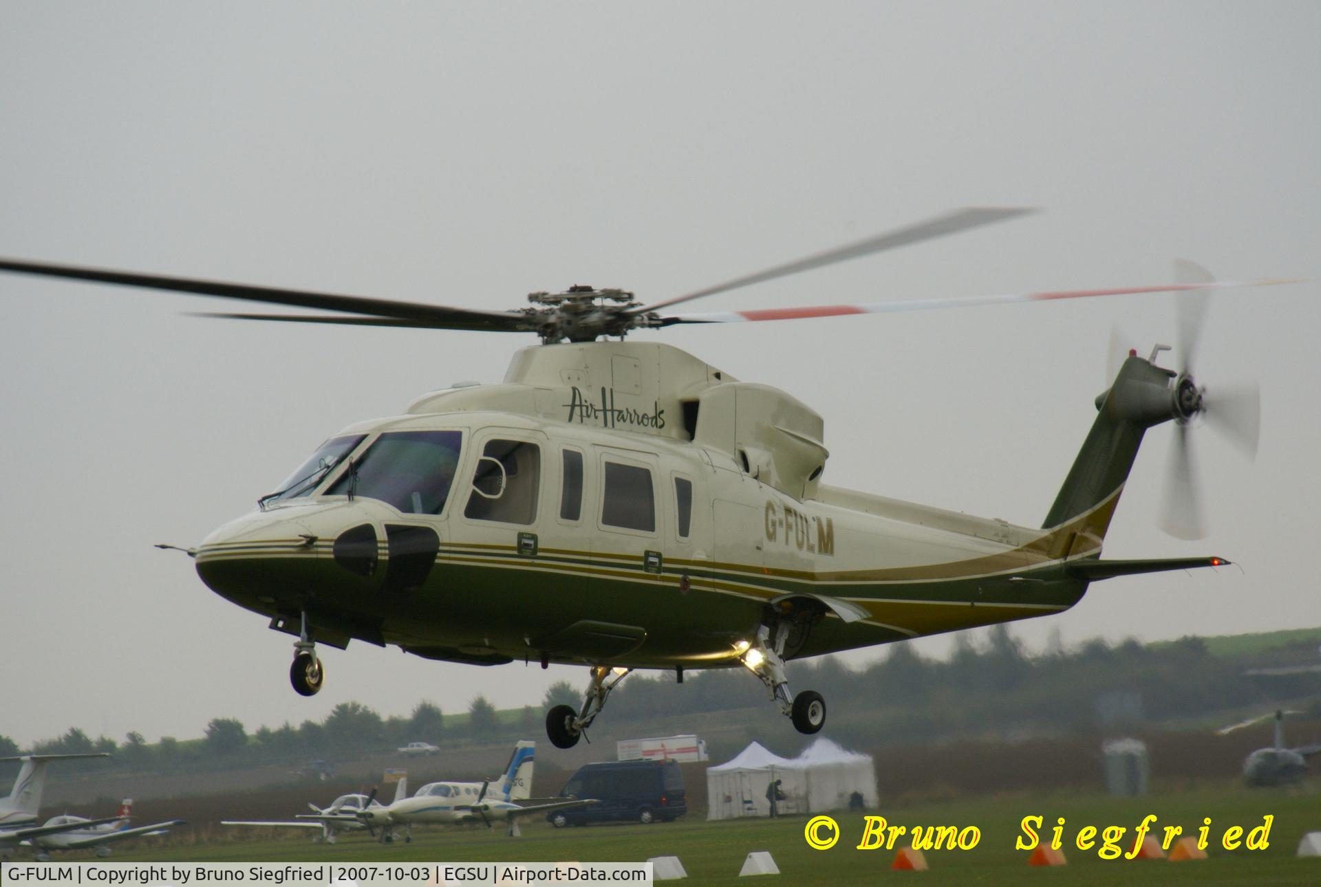 G-FULM, 2005 Sikorsky S-76C C/N 760583, Duxford Helitech