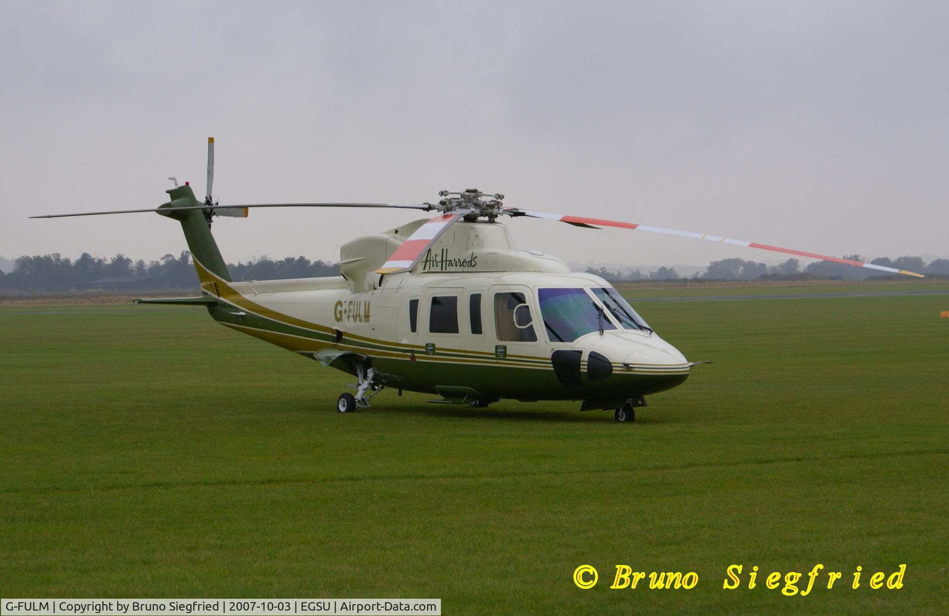 G-FULM, 2005 Sikorsky S-76C C/N 760583, Duxford Helitech