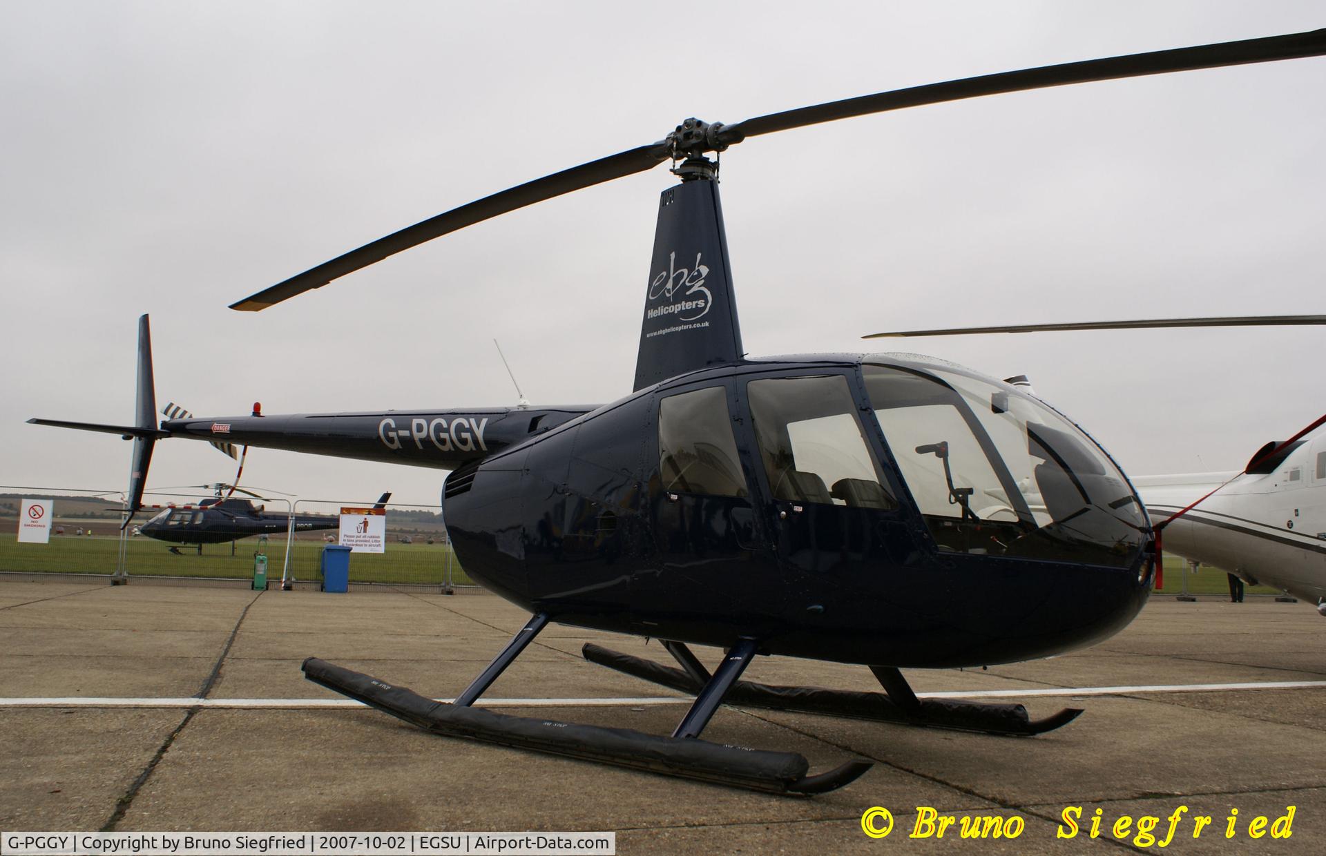 G-PGGY, 2006 Robinson R44 Clipper II C/N 11115, Duxford Helitech