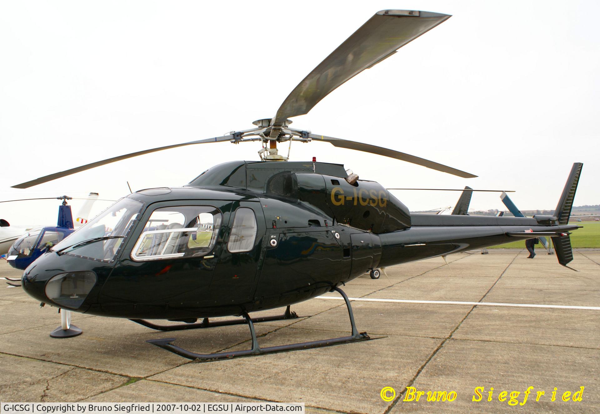 G-ICSG, 1981 Aerospatiale AS-355F-1 Ecureuil 2 C/N 5104, Duxford Helitech