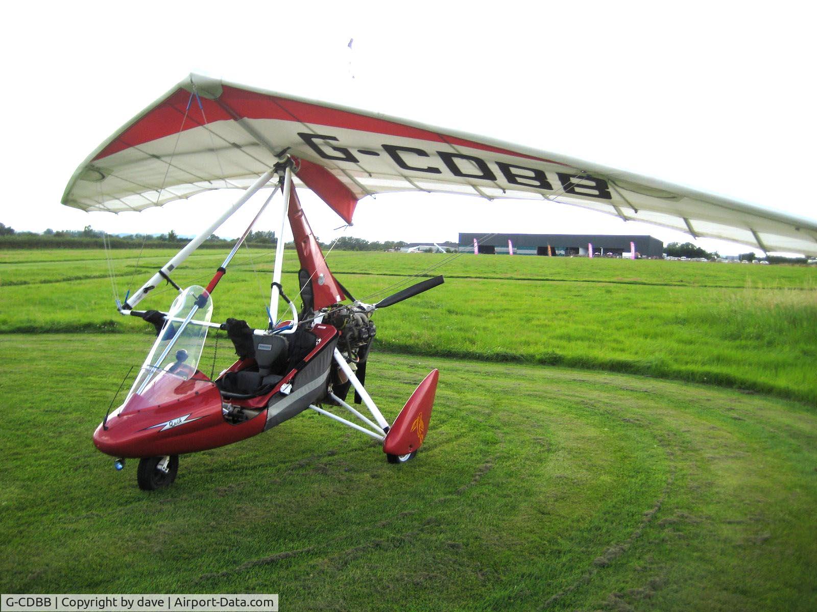 G-CDBB, 2004 Mainair Pegasus Quik C/N 8062, frontal