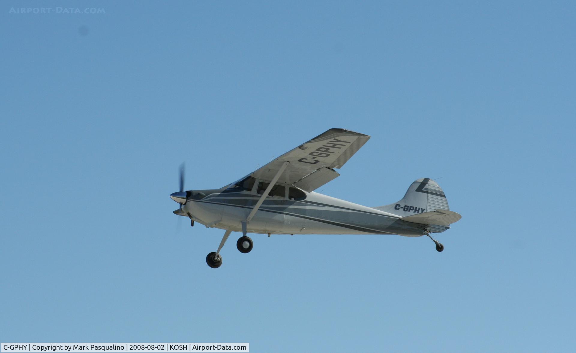 C-GPHY, 1952 Cessna 170B C/N 20887, Cessna 170B