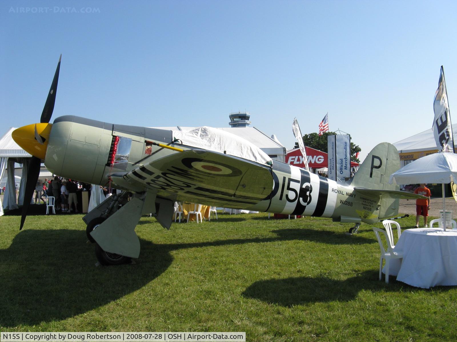 N15S, 1953 Hawker Sea Fury FB.11 C/N 41H/696792, 1953 Hawker Siddeley FB11 Mk.10 SEA FURY of the CAF, Wright R-3350-26Wd 3,000 Hp for original Bristol Centaurus 2,480 Hp 18 cylinder two row sleeve valve radial