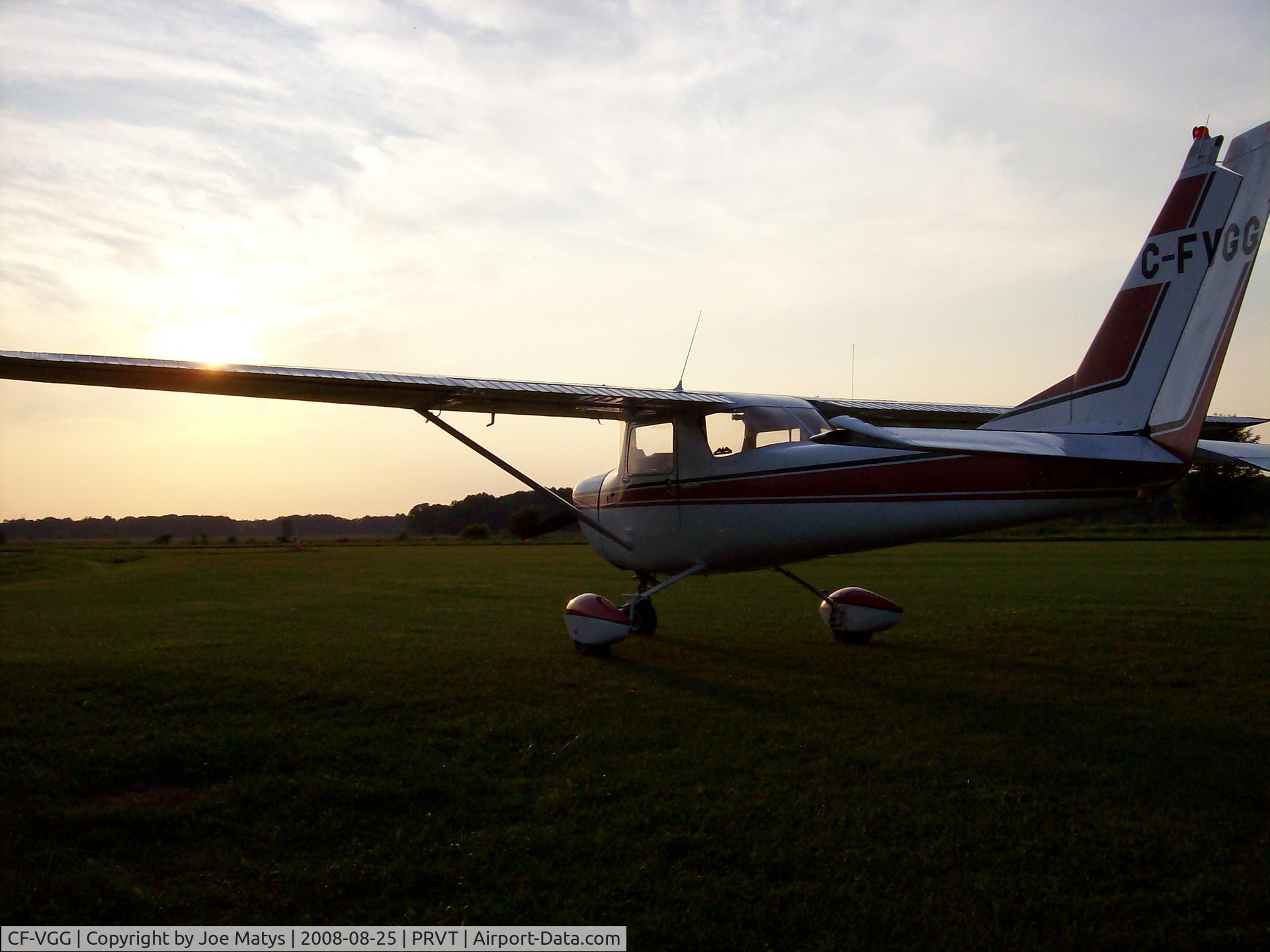 CF-VGG, 1967 Cessna 150G C/N 15065754, Pic Taken @ private field