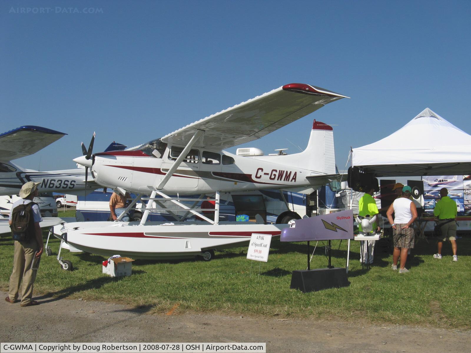 C-GWMA, 1980 Cessna A185F Skywagon 185 C/N 18504116, 1980 Cessna A185F SKYWAGON Amphibian, Continental IO-520-D 300 Hp