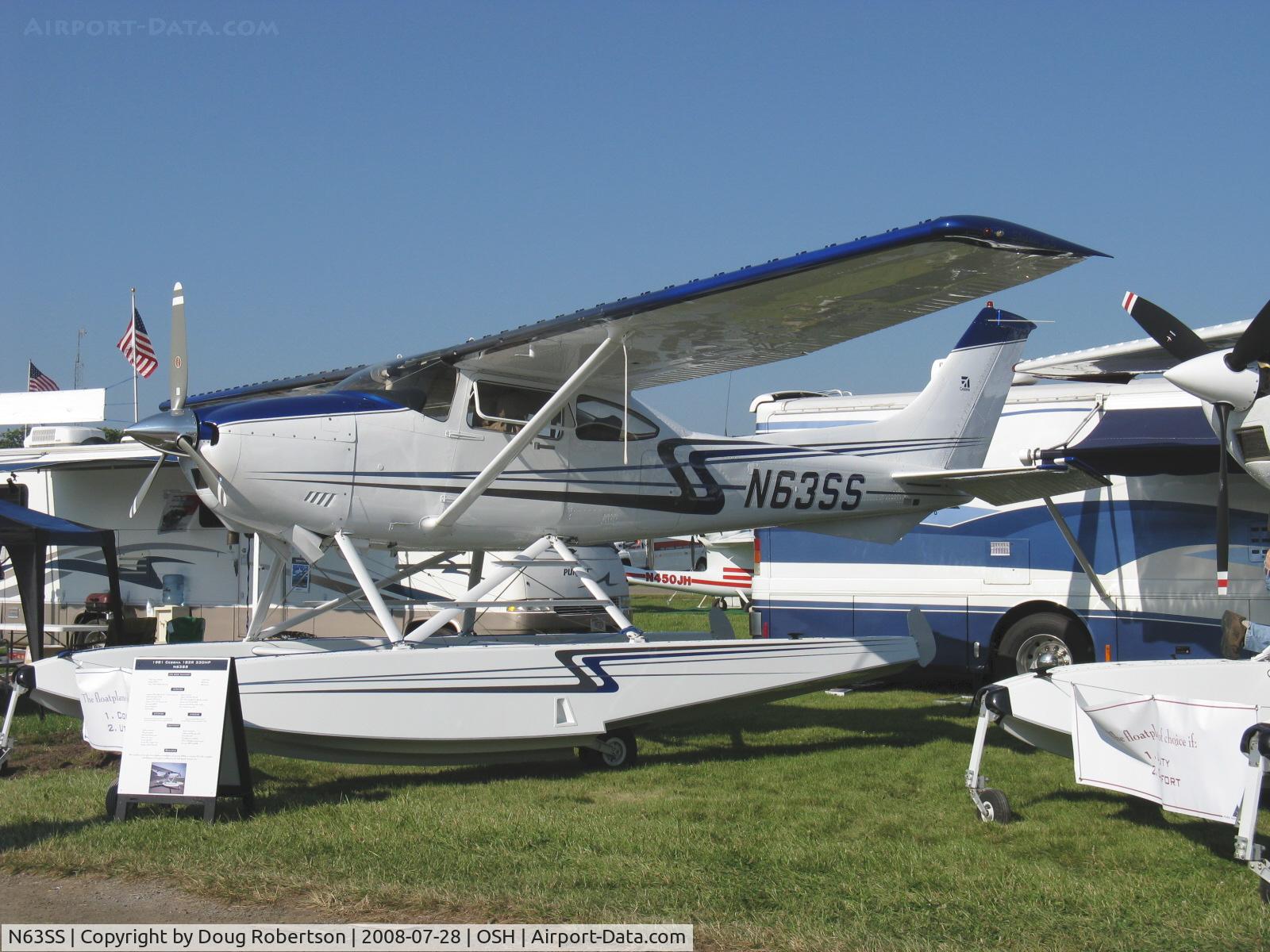 N63SS, 1981 Cessna 182R Skylane C/N 18268015, 1981 Cessna 182R SKYLANE Amphibian, Continental O-470-U 230 hp