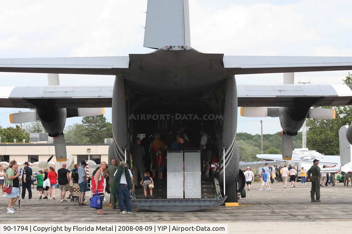 90-1794, 1990 Lockheed C-130H Hercules C/N 382-5247, Lockheed C-130 Hercules of Ohio National Guard